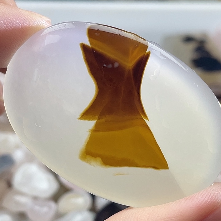 玛瑙/玉髓合金颈饰