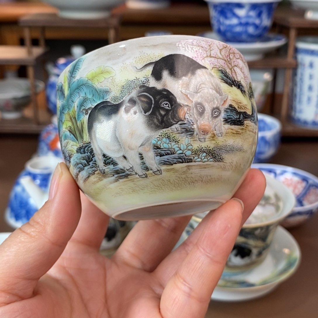 景德镇陶瓷手工手绘