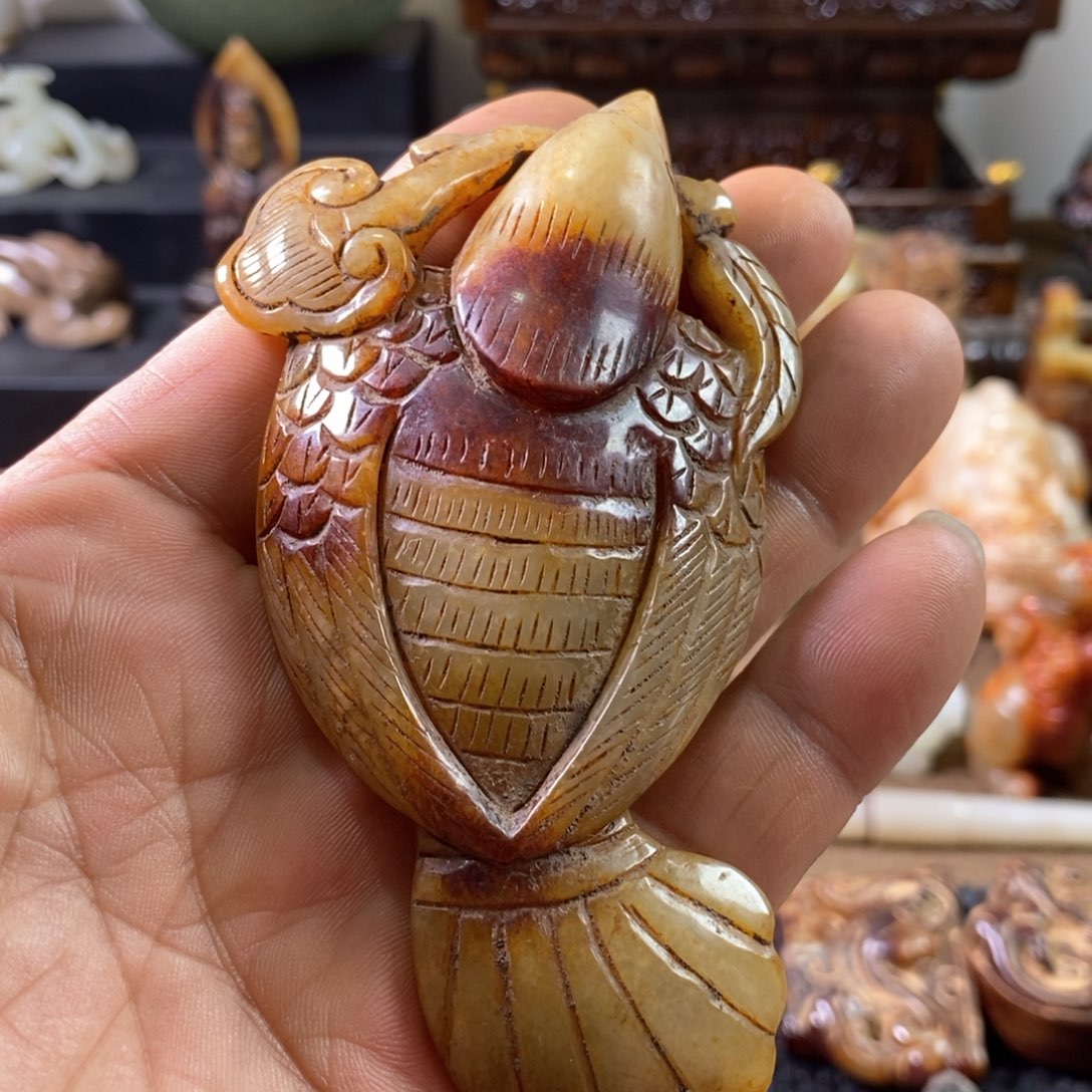 和田玉（糖玉）颈饰未镶嵌