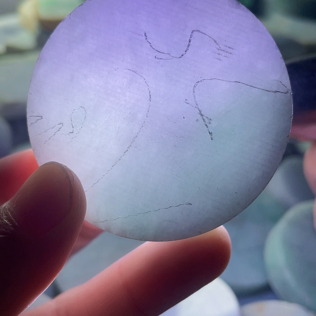 翡翠颈饰未镶嵌毛料23