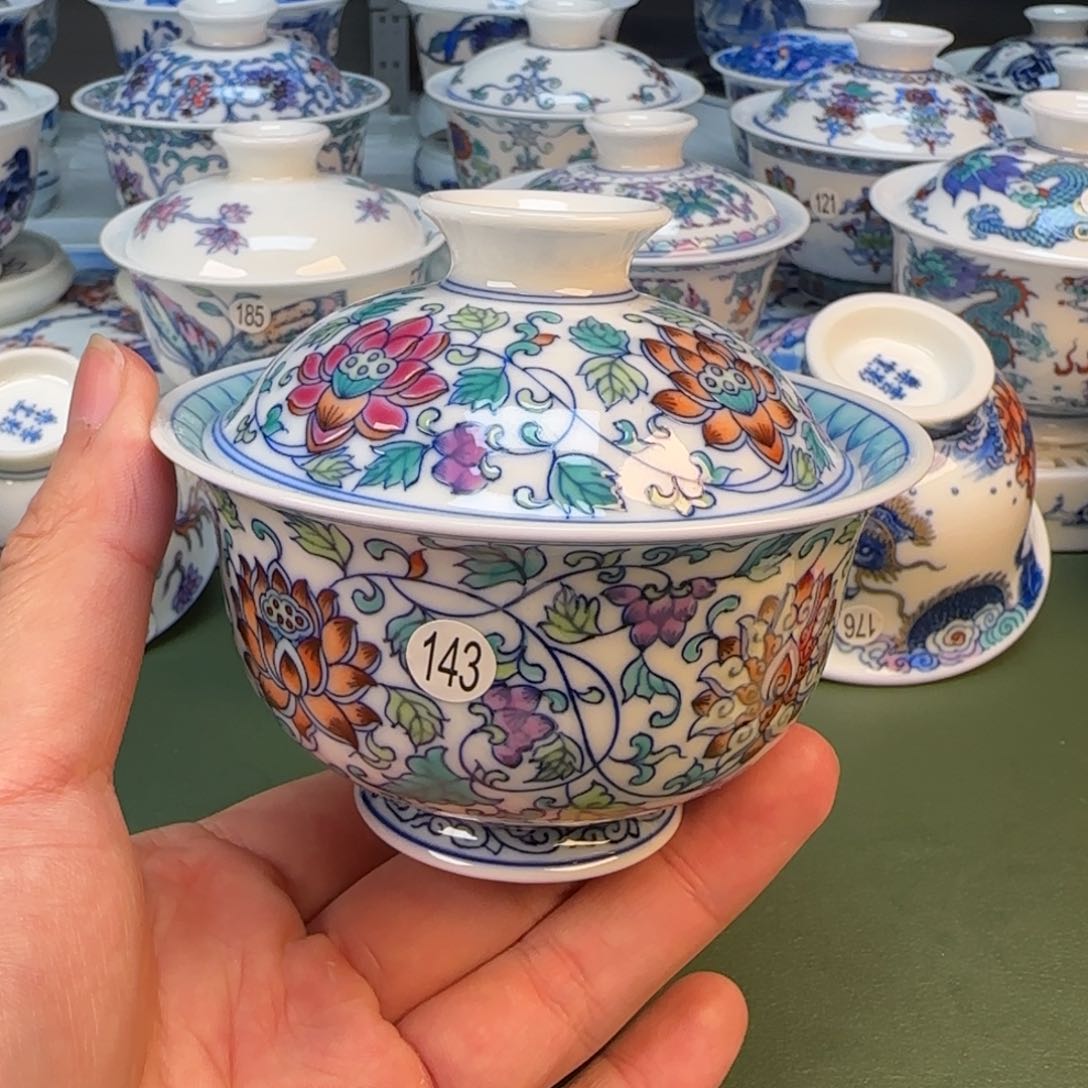 彦祖纯手工手绘茶具143