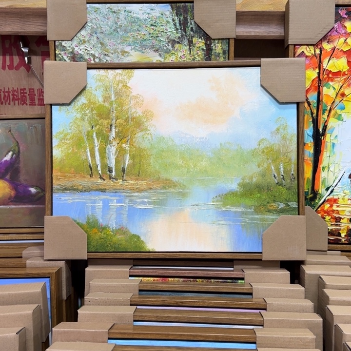 油画油画作品入选全国美展并