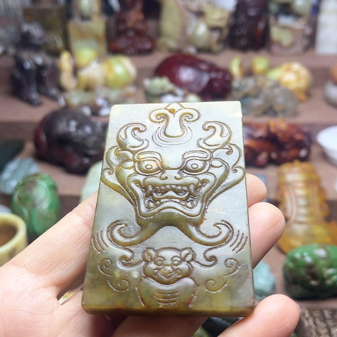 白玉菩提吊坠126。。