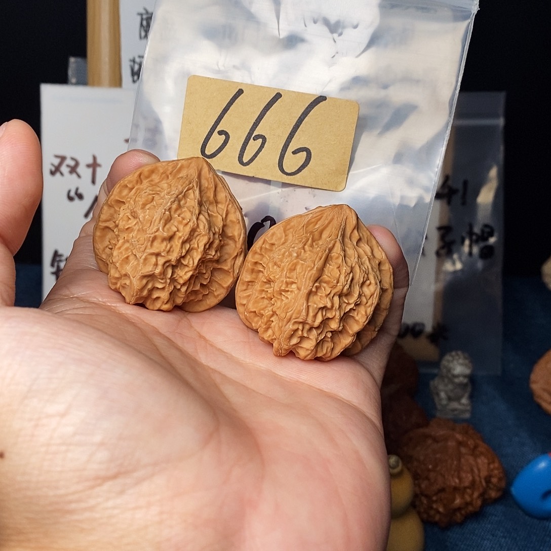 达***远文玩核桃手串火焰马蹄