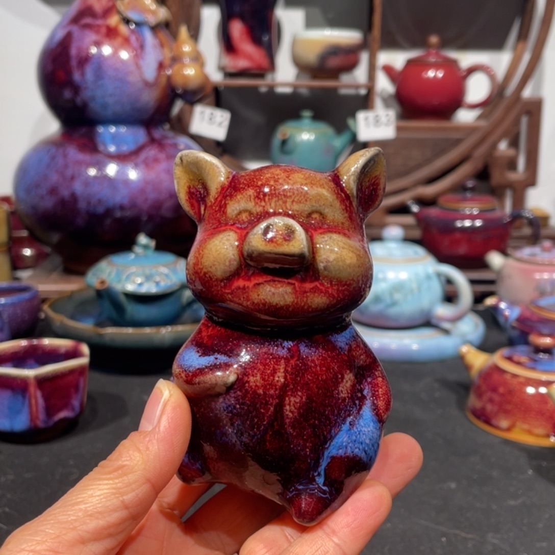 中国神后钧瓷茶宠