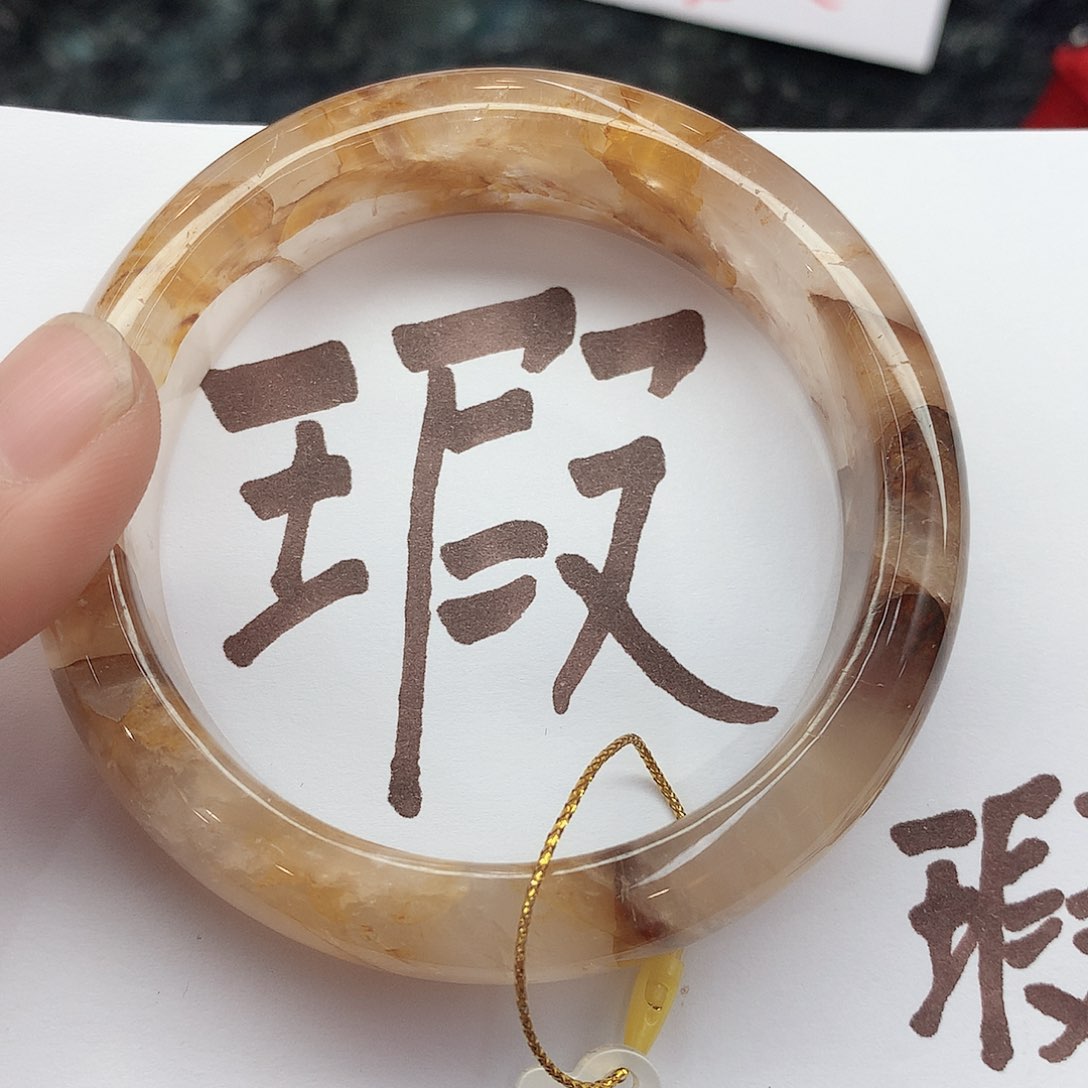 水晶手镯未镶嵌305（5859瑕疵