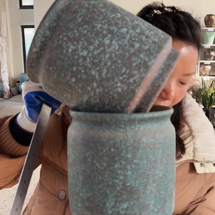 正品高21口19花盆
