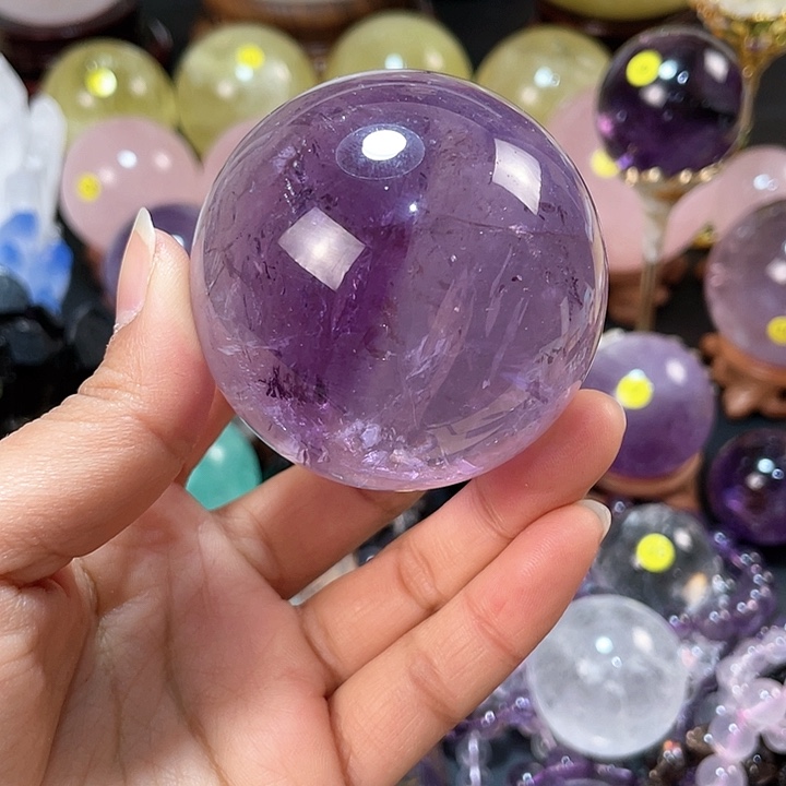 水晶紫水晶卡6.2未镶嵌
