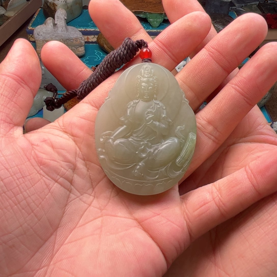 和田玉挂件未镶嵌