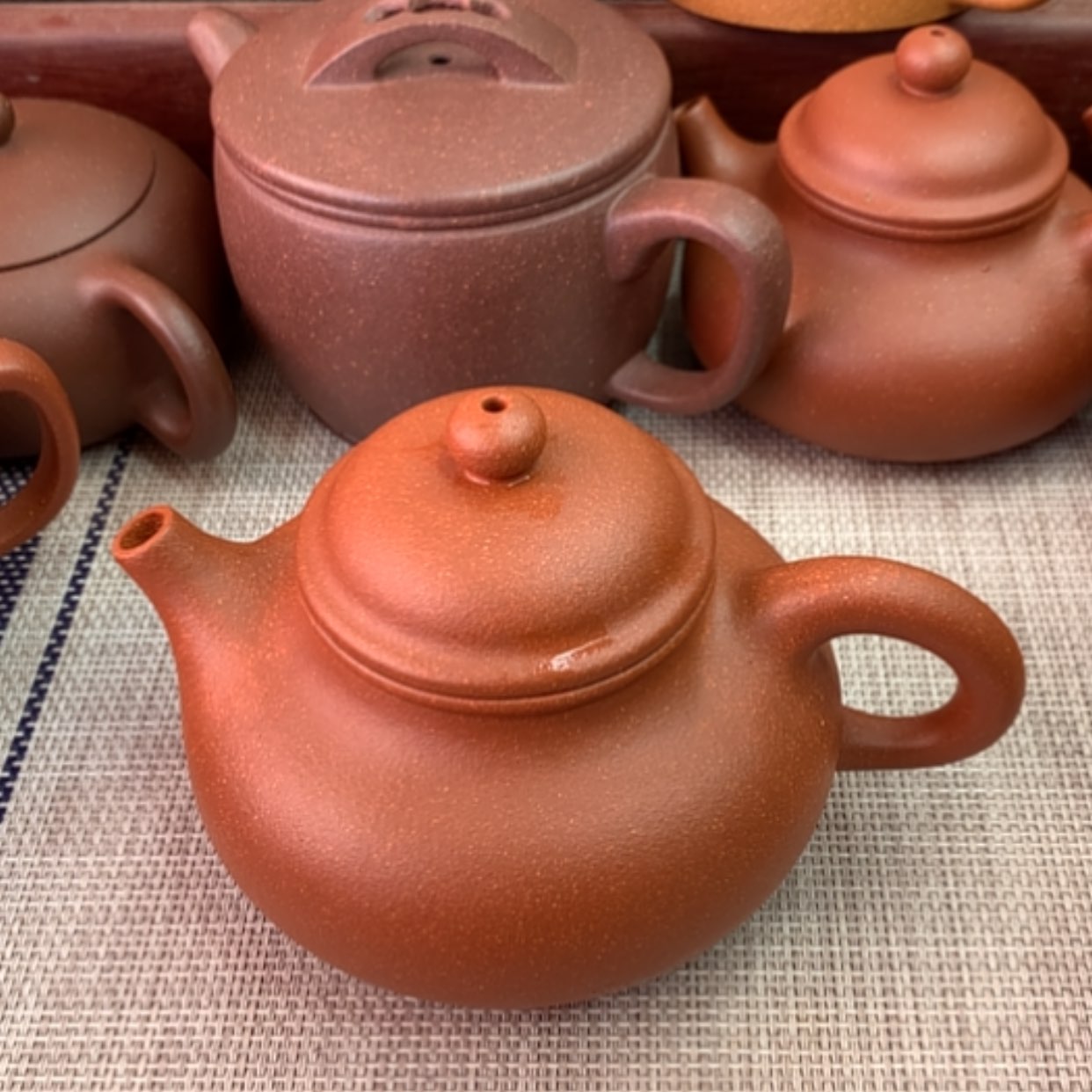 【闪购商品】紫砂茶壶280CC花泥紫砂壶紫