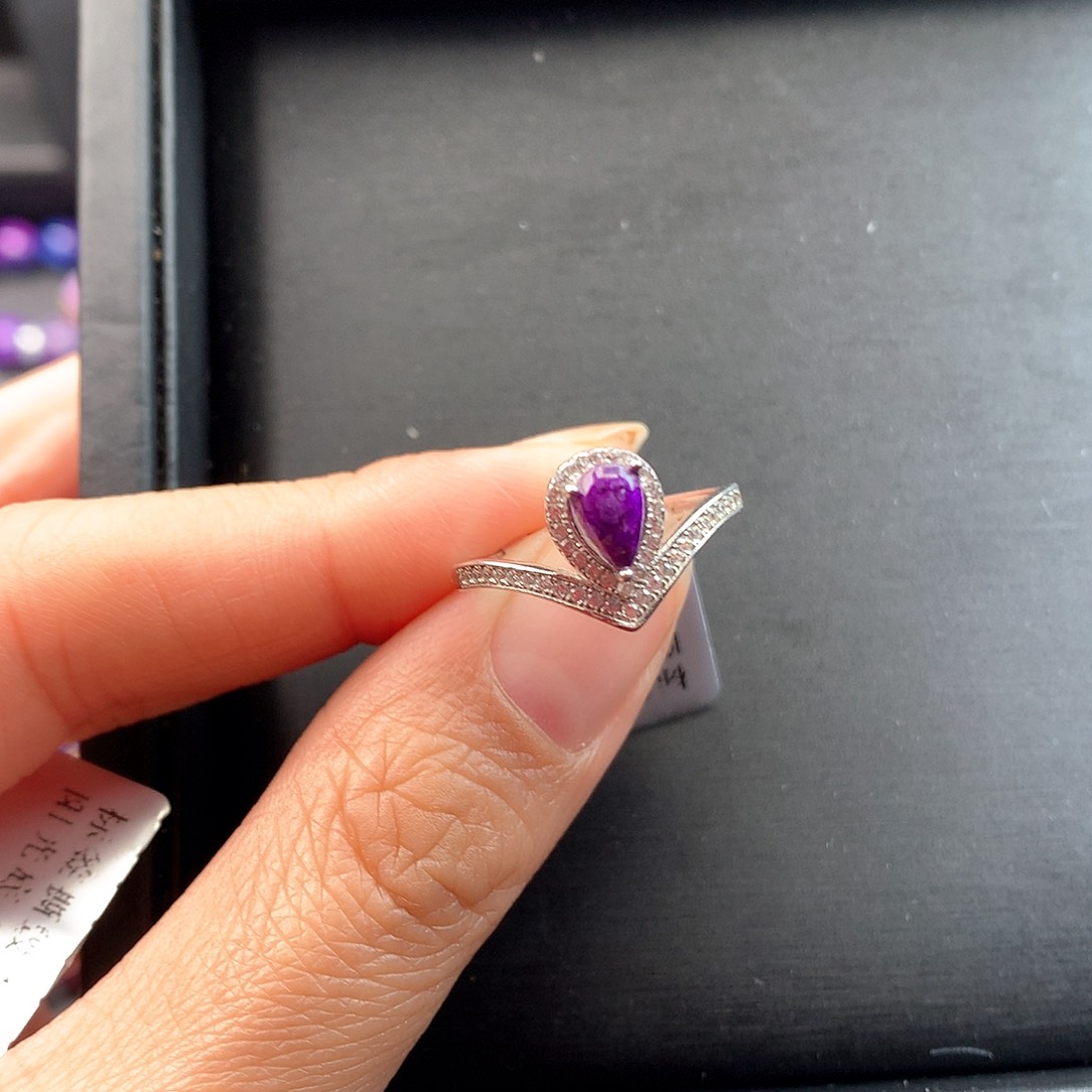 苏纪石（舒俱来）戒指未镶嵌