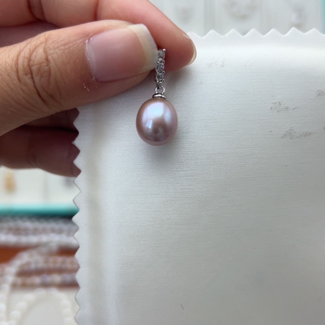 淡水珍珠珍珠银S925镶嵌