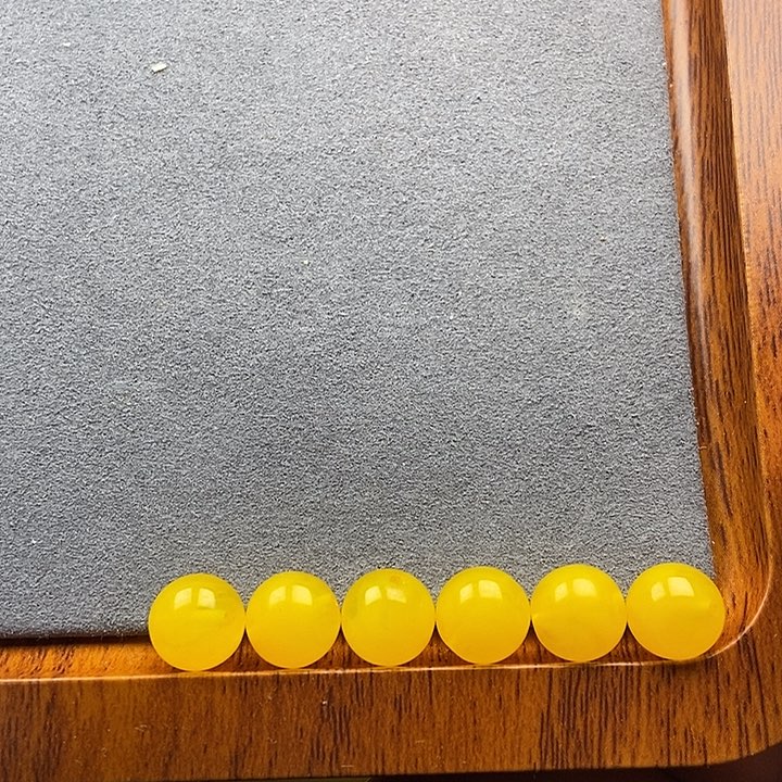 透***明琥珀未镶嵌裸石9➕