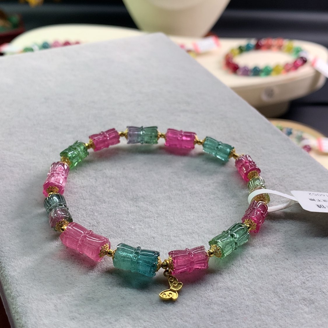 【闪购商品】碧玺手链未镶嵌碧玺设计款单圈