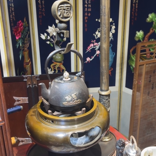 铜铁锡银瓷器瓷器静**士