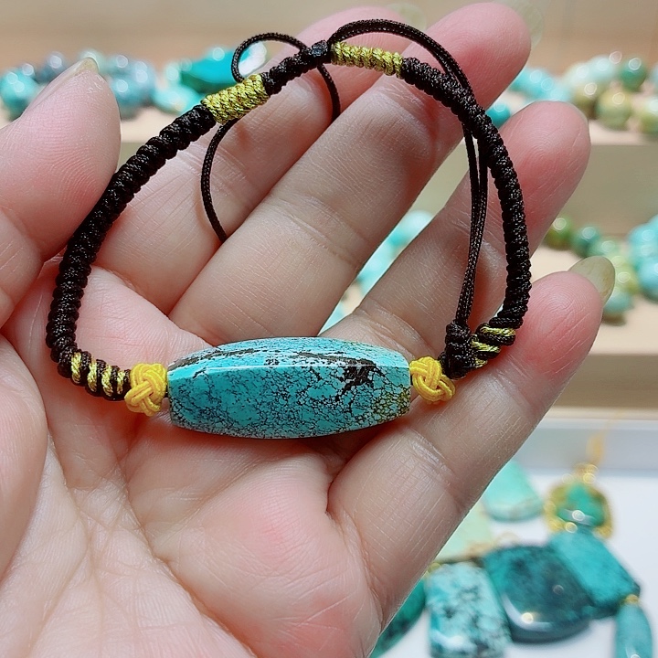 绿松石未镶嵌吊坠(不含链)