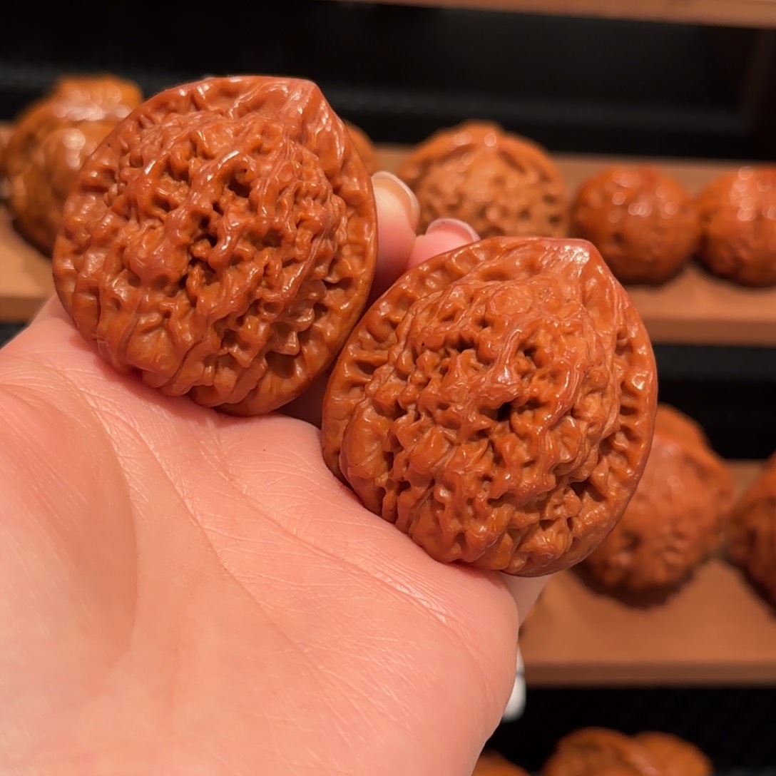 桃核把件官帽42 精品1427