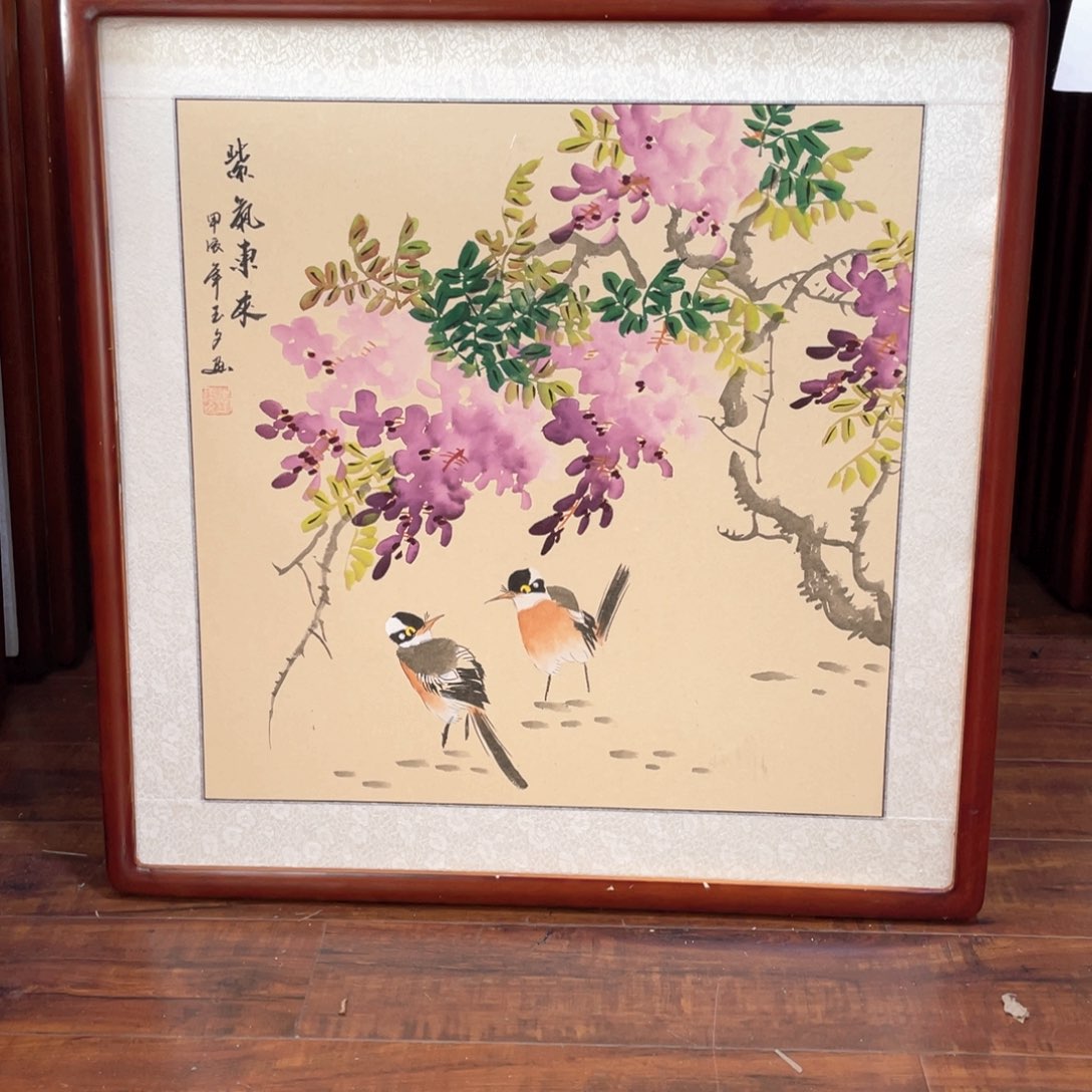 国画带框尺寸63*63厘米