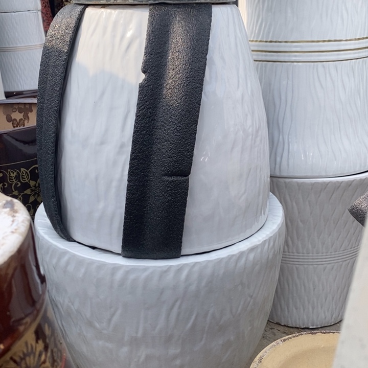 陶瓷低腰特大树纹纯白47*39