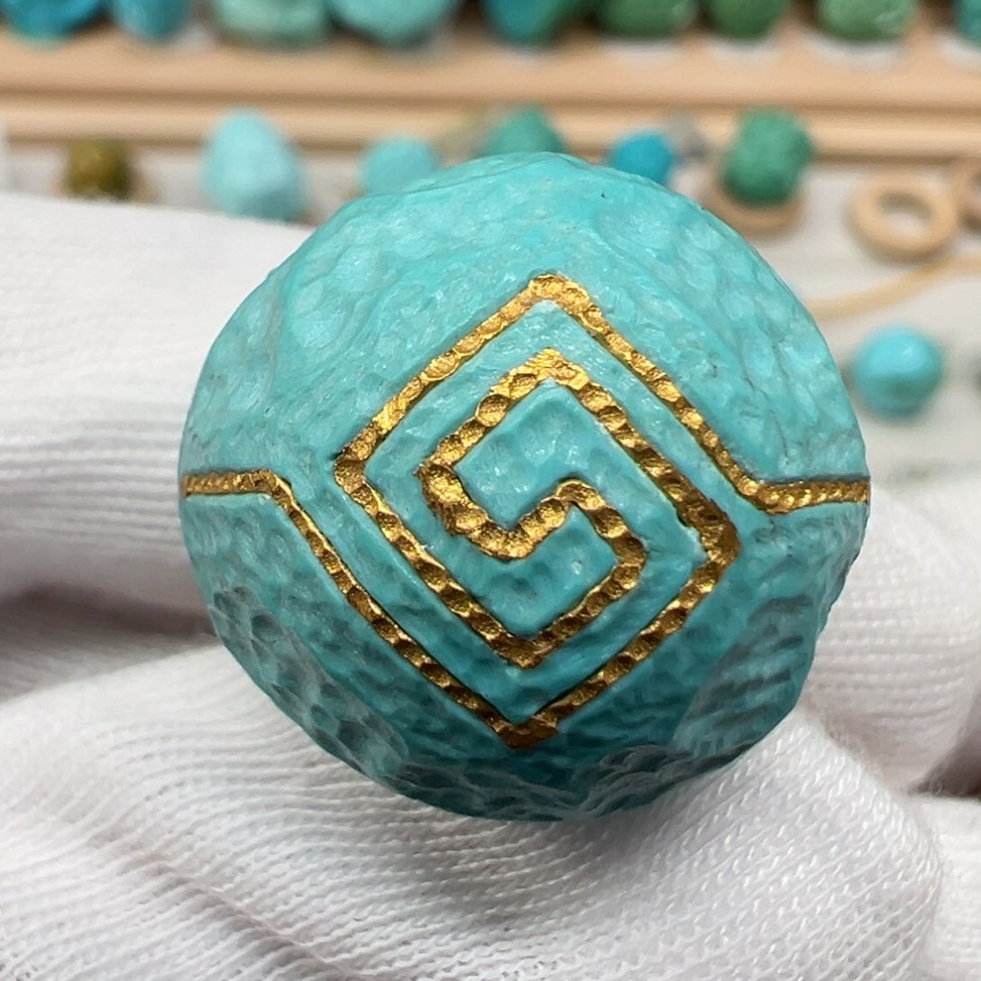 绿松石配饰未镶嵌