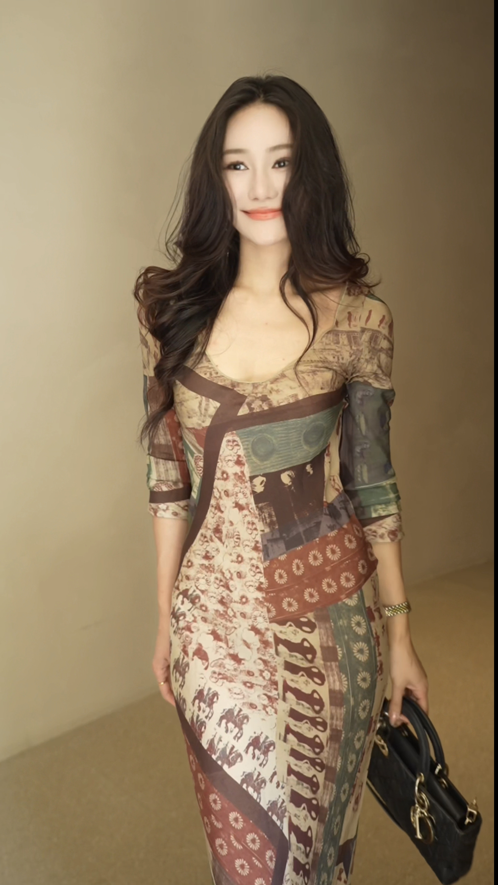 【袁小姐】 丹麦女孩 法式小众轻奢高级感修身连衣裙-YD0403