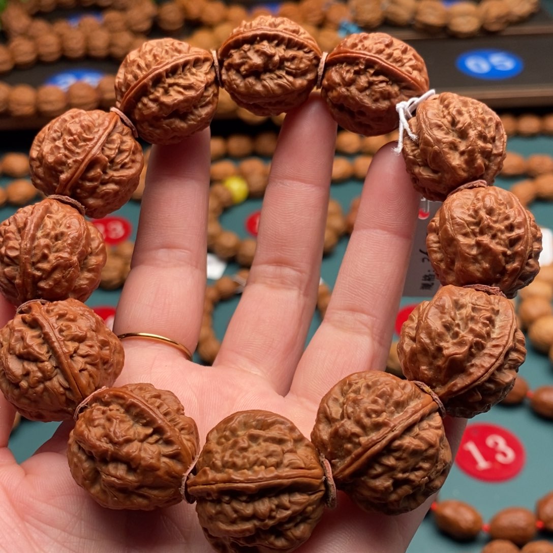 文玩核桃手串23尺寸龙脊