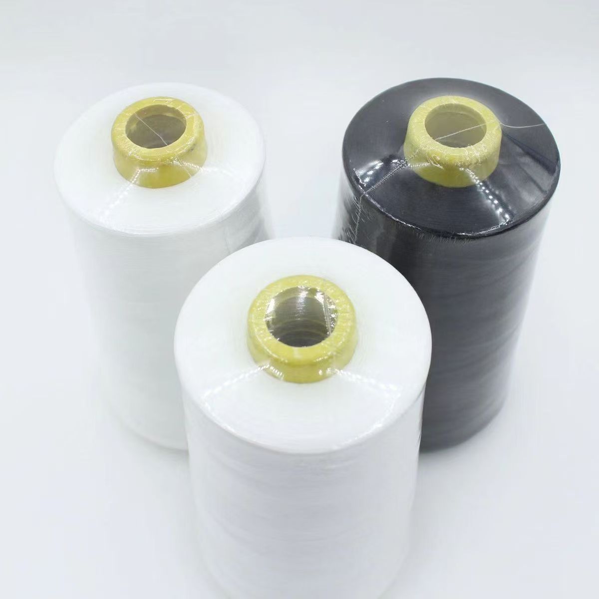 超大卷涤纶缝纫线高速平车线锁边拷边黑白家用工厂通用