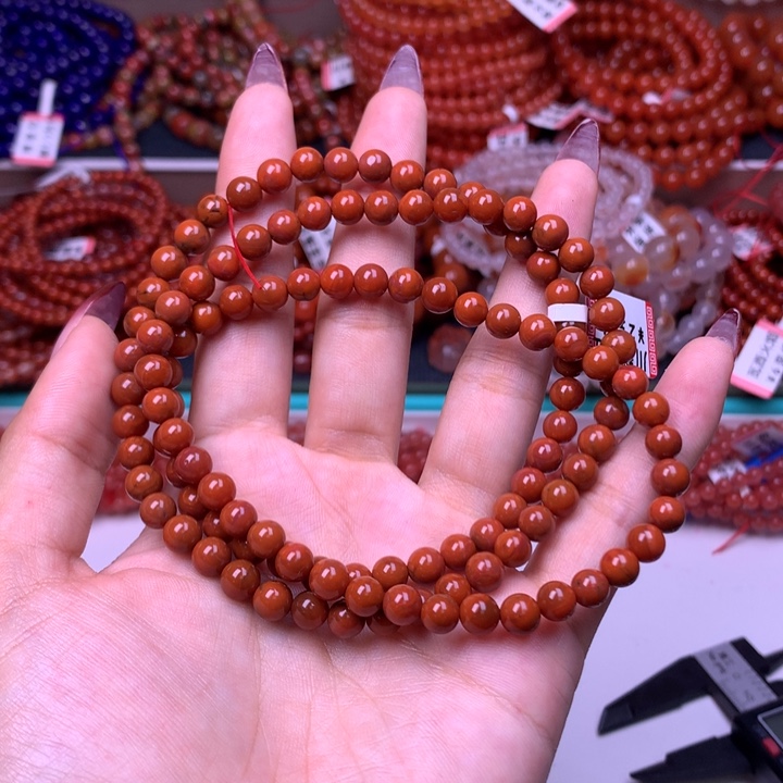 未镶嵌手链南红玛瑙7号卡6