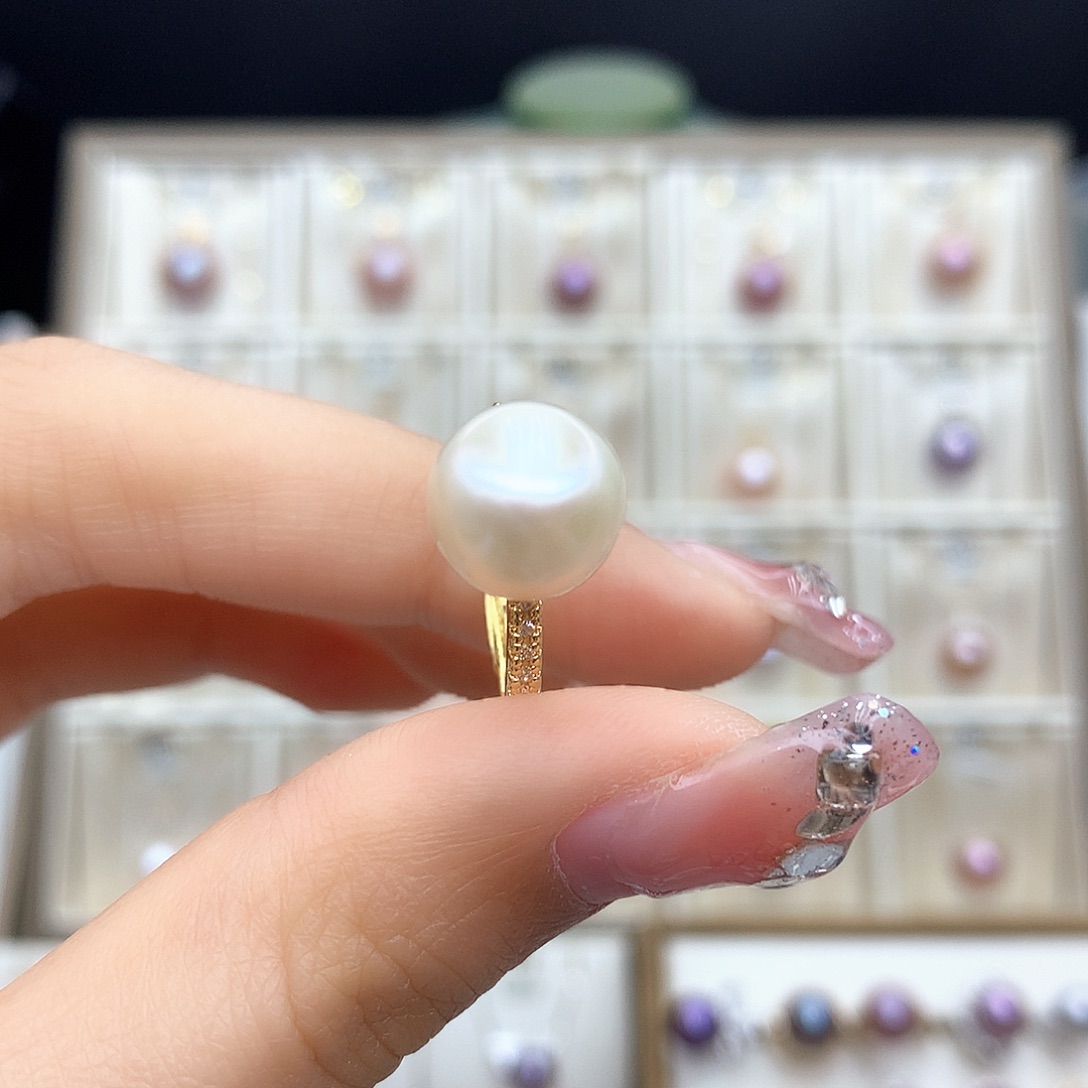 淡水珍珠颈饰合金