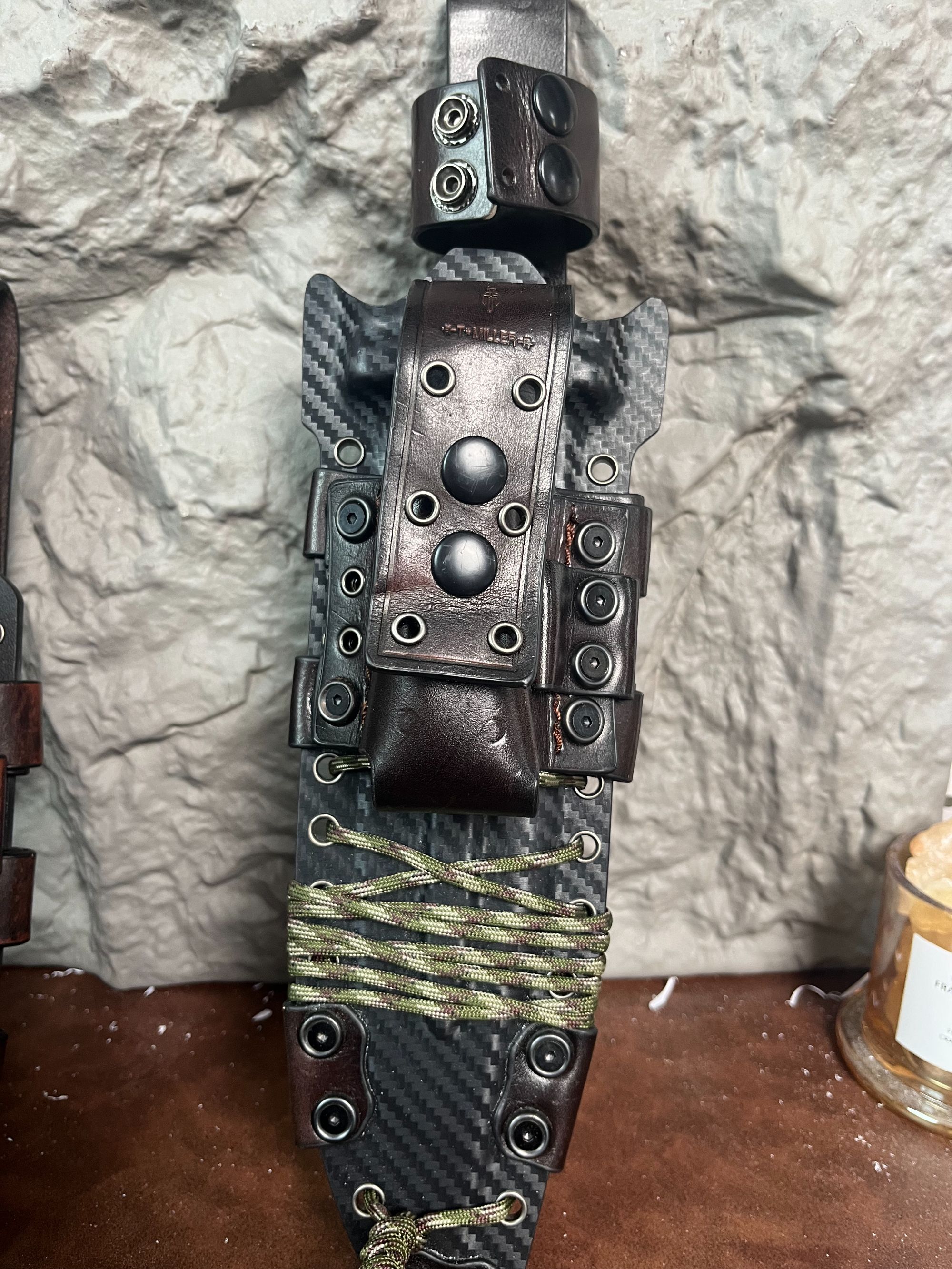 米勒-M22带钢印户外野营战术保护鞘 