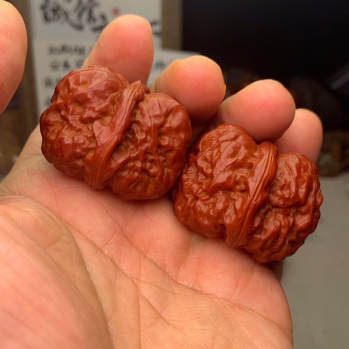 文玩核桃把件蛤蟆头