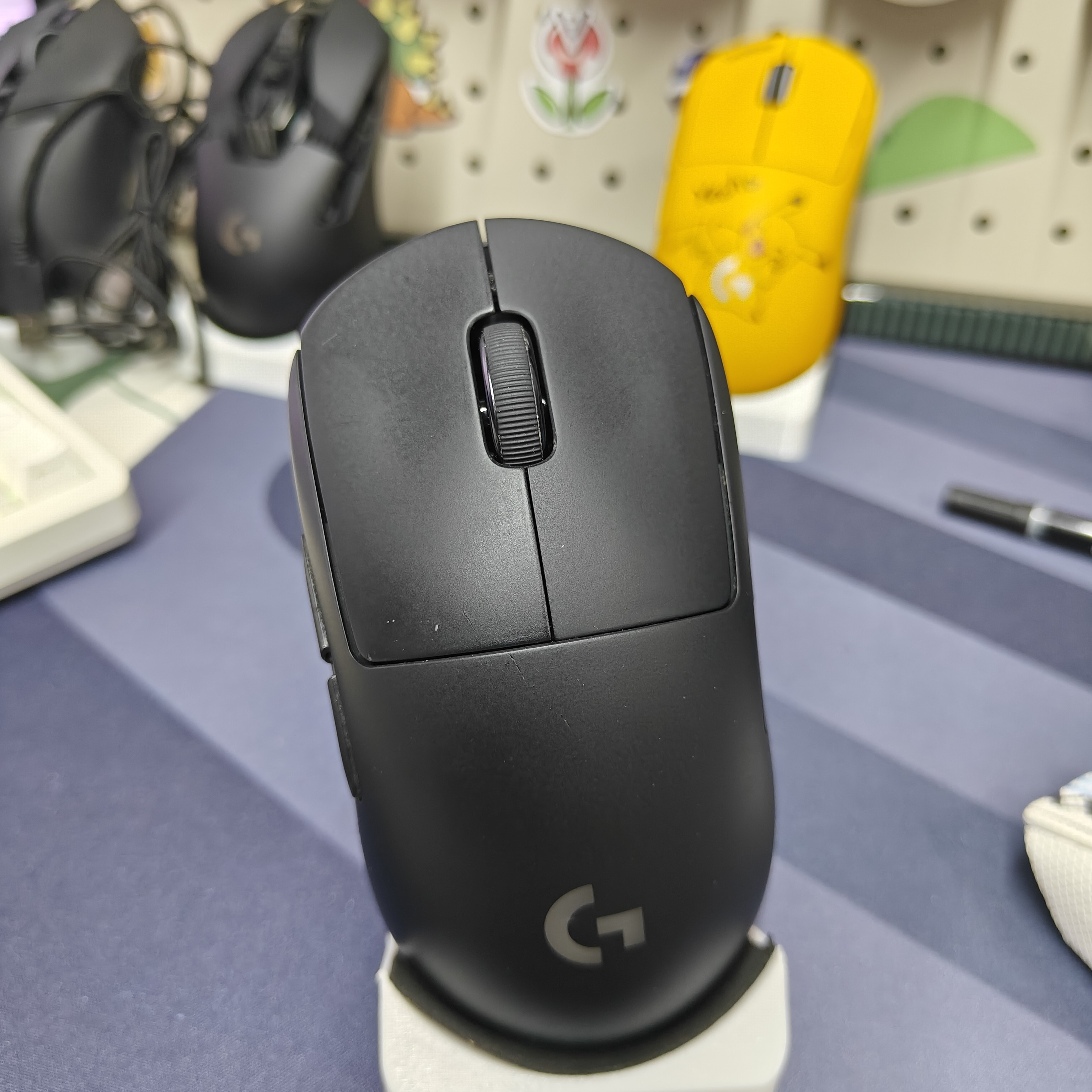 95新 Logitech/罗技 gpw一代无线电竞游戏鼠标