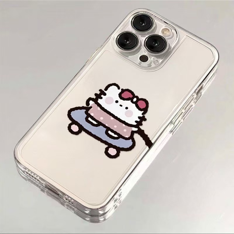 喵喵狗狗适用于苹果16ProMaxiphone手机壳太空壳情侣保护套可爱