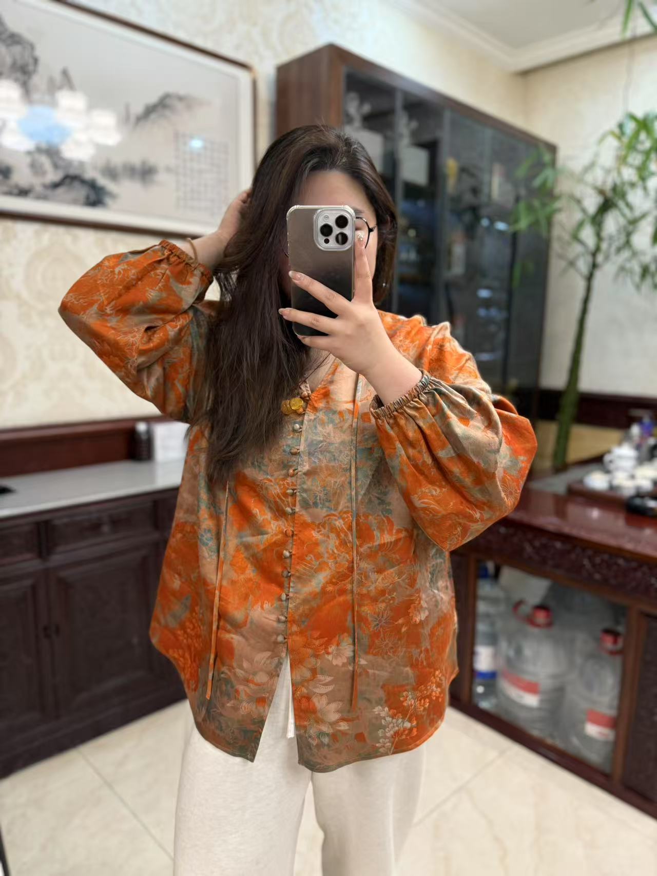 【十三粒扣上衣】无实物链接-工厂普工完美主义慎拍定制产品不退换