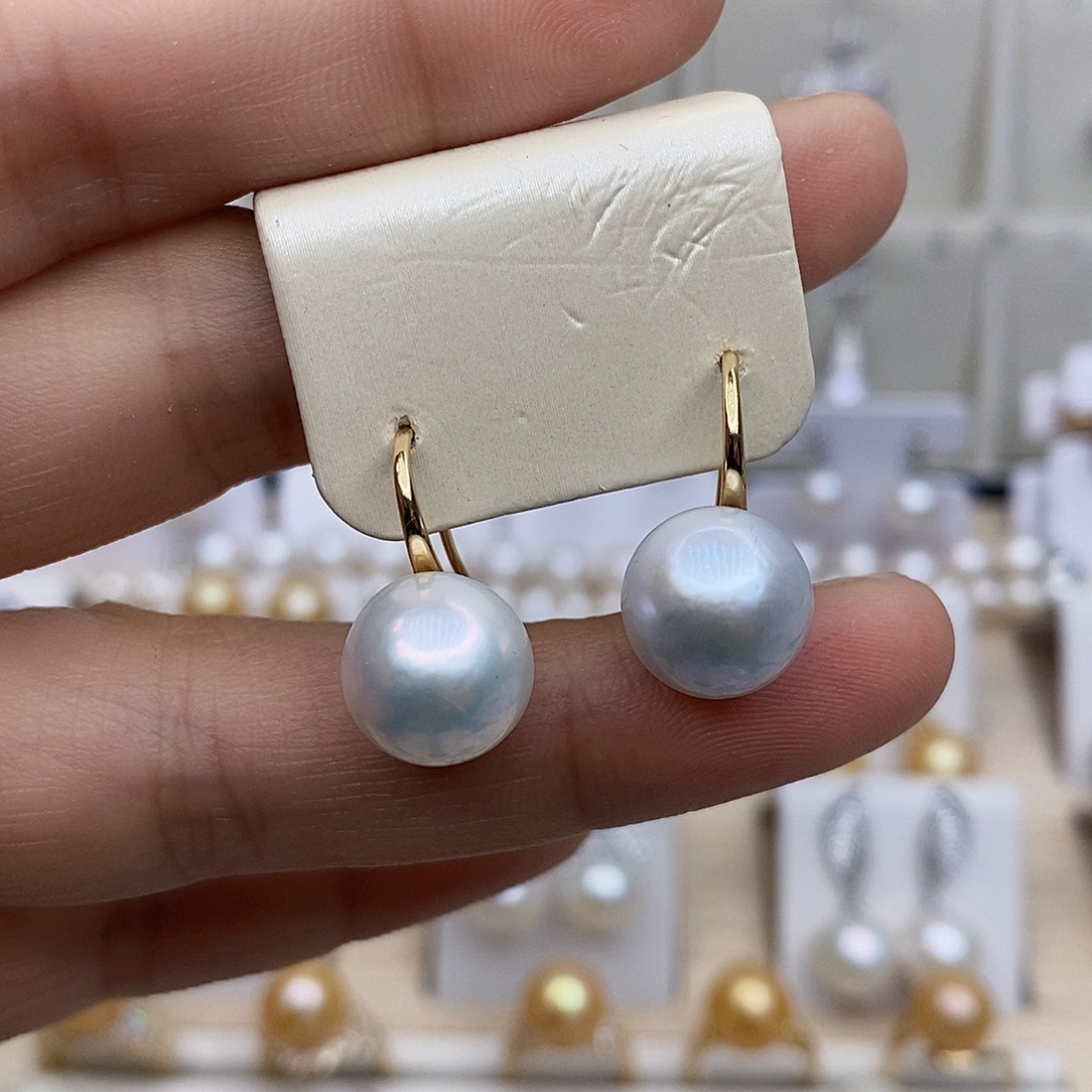 淡水珍珠颈饰银S925镶嵌