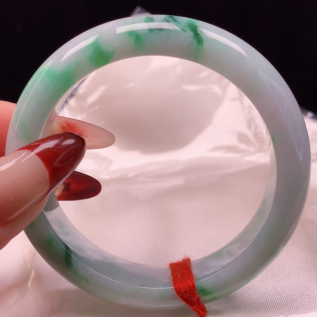 翡翠手镯未镶嵌天然翡翠1139