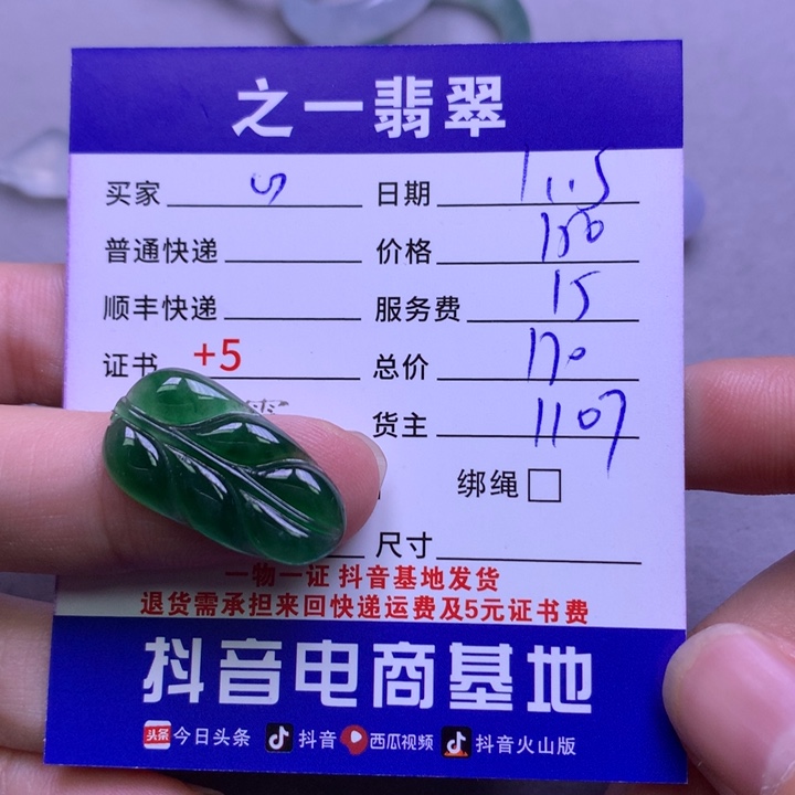 翡翠颈饰未镶嵌?翡翠