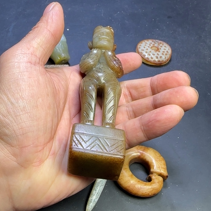 和田玉挂件未镶嵌清*