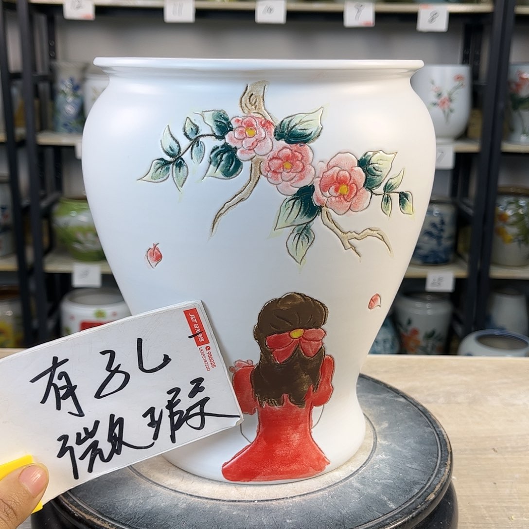 罐1xc景德镇陶瓷花盆