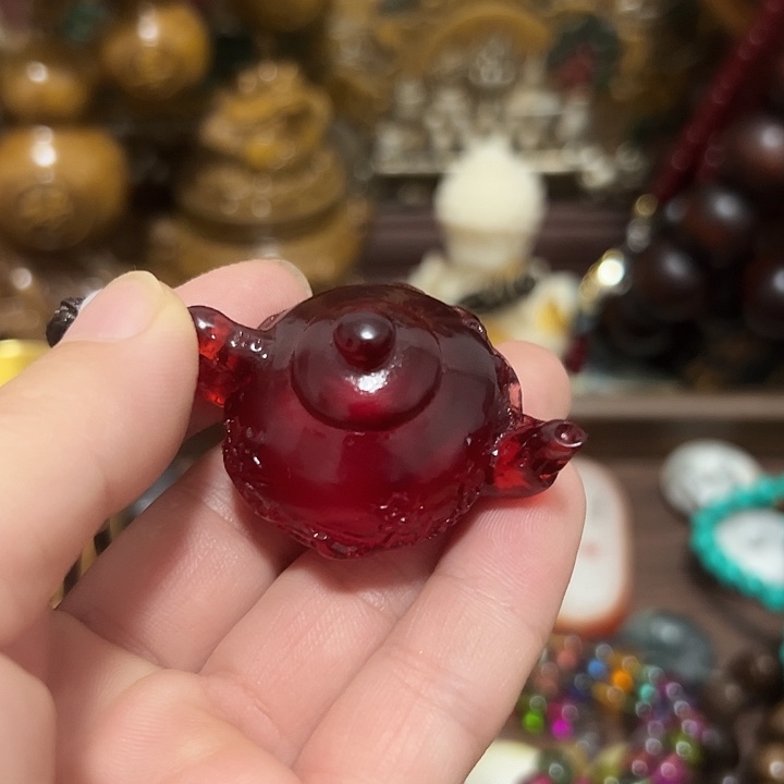 滴血莲花菩提吊坠