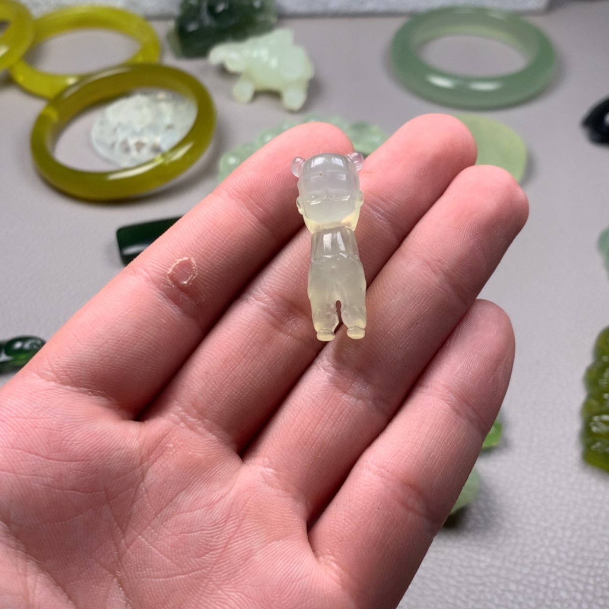 【闪购商品】蛇纹石玉未镶嵌岫玉