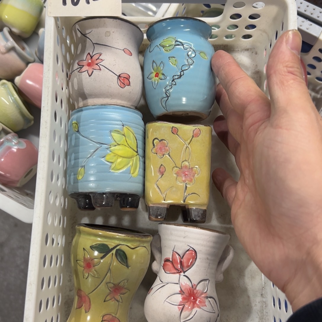 陶瓷多肉小花盆@@1615