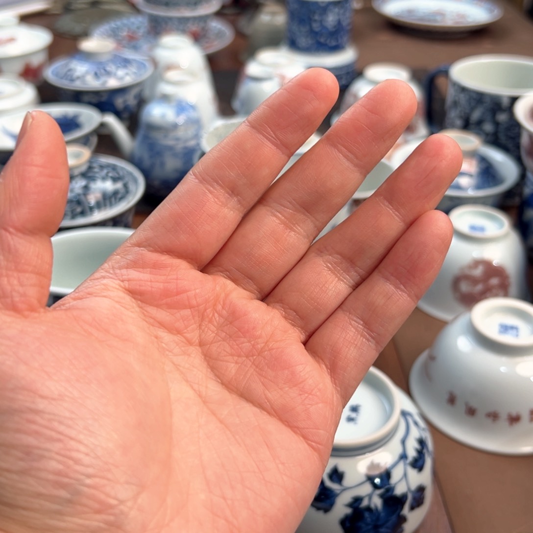 杯有**事山水戏路杯垫实心