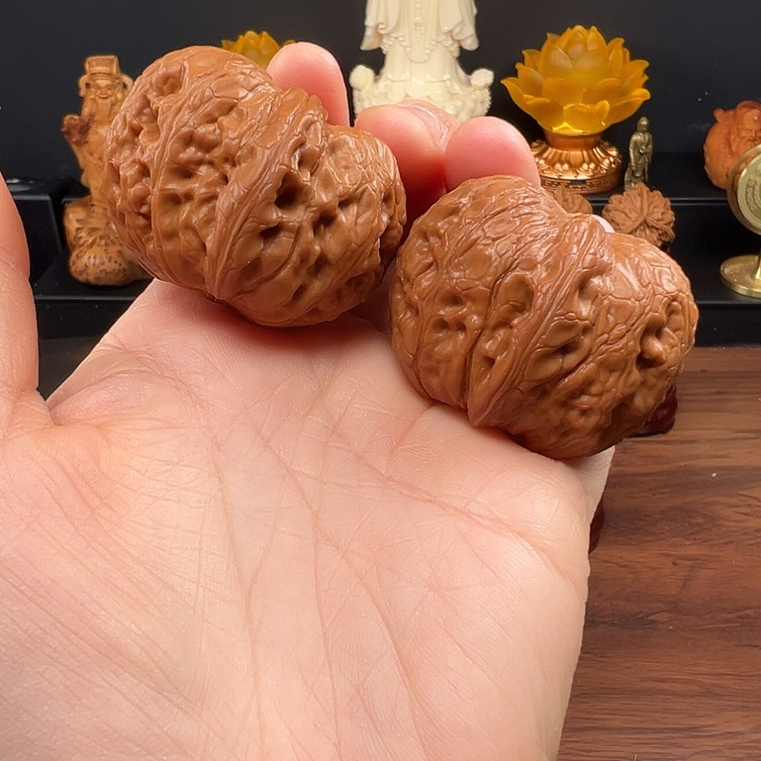 吊坠文玩核桃45全品元宝