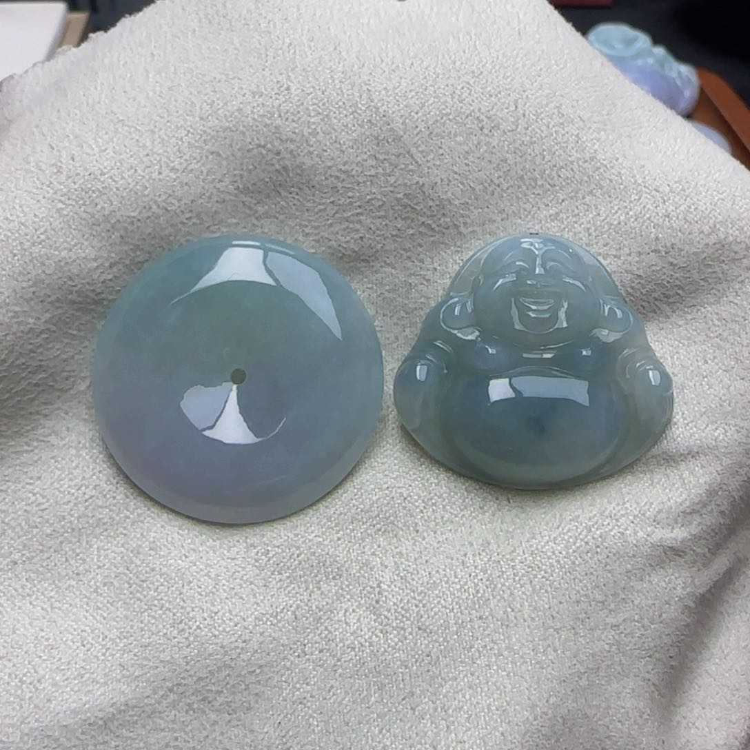 翡翠吊坠(不含链)未镶嵌i**u