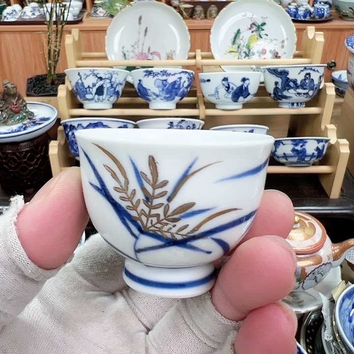 柴窑茶具茶壶茶杯盘子