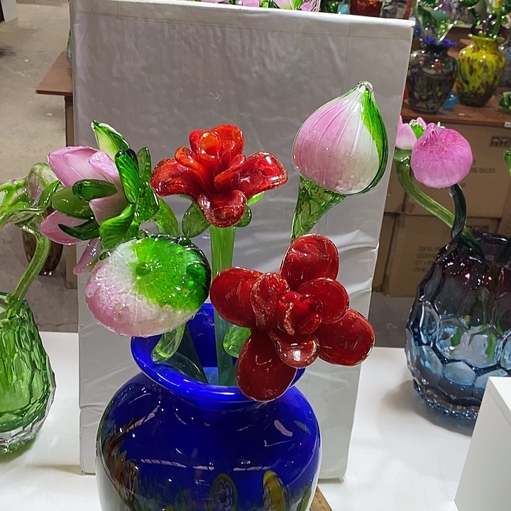 5只花高45厘米宽12厘米