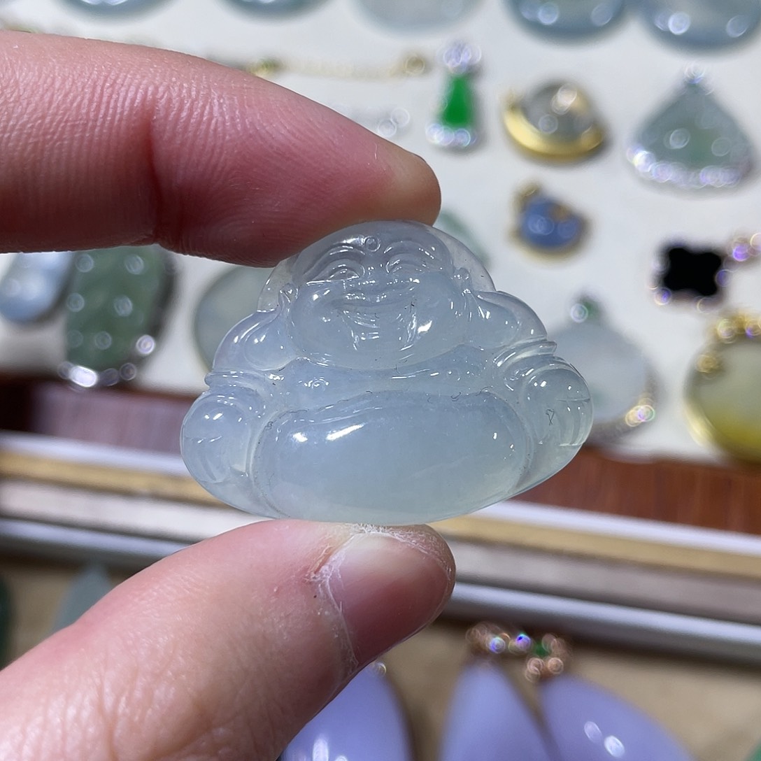 定制翡翠未镶嵌挂件