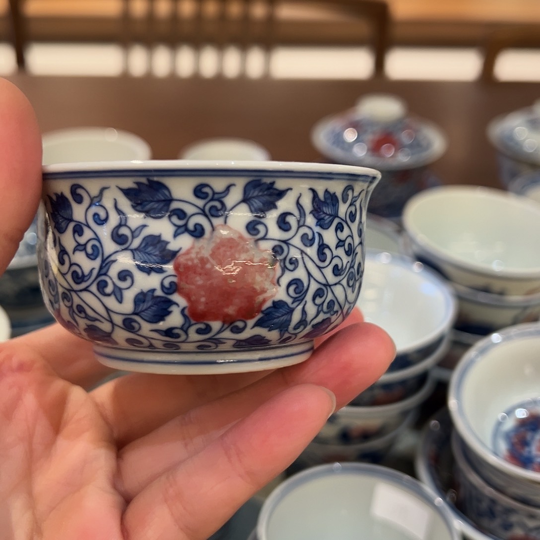 微瑕臻玉古坊釉里红