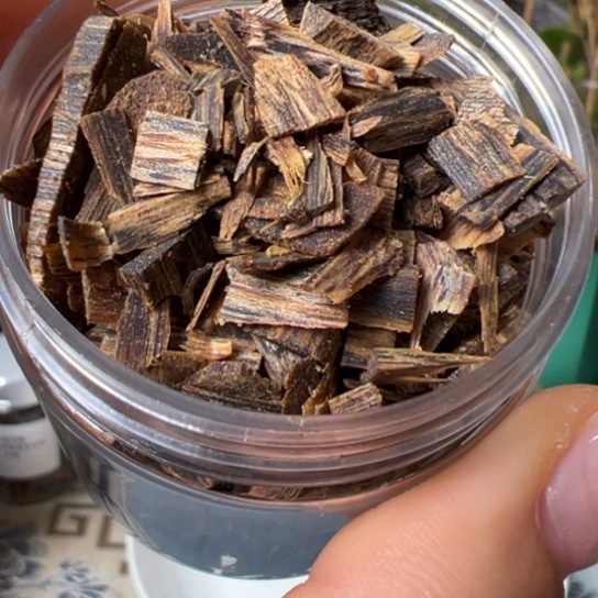 沉香沉香碎屑奇楠张勺子老料小米粒30克